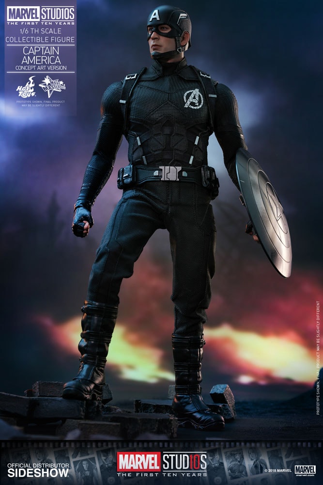 Captain America Concept Art Hot Toys sixth scale figure