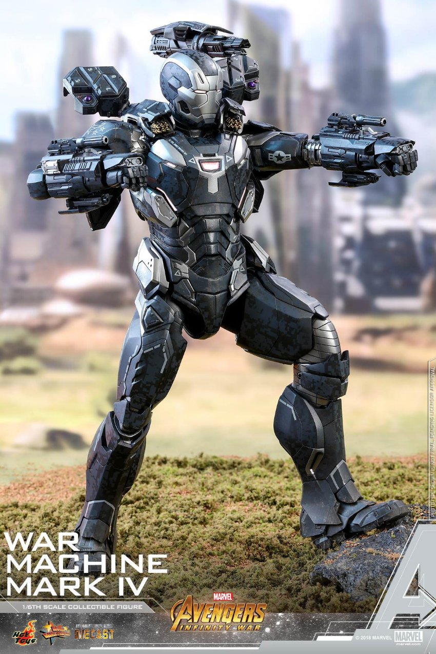 War Machine Mark IV Hot Toys sixth scale figure