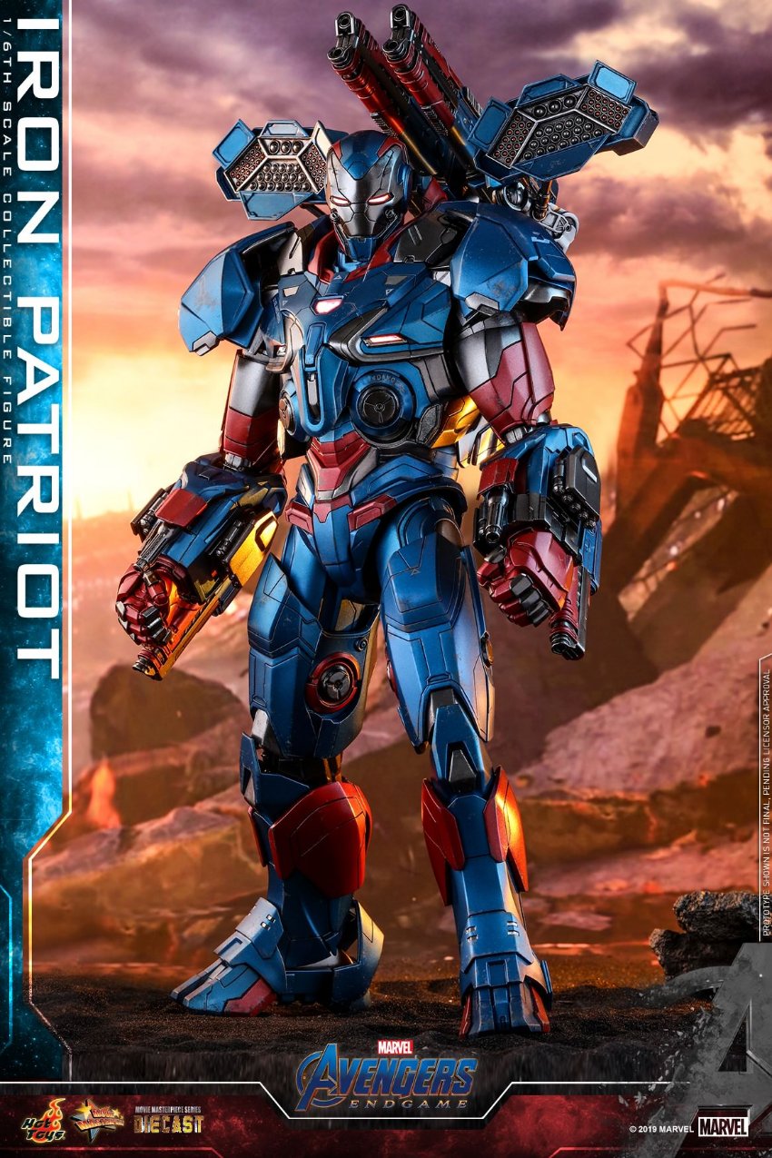 Iron Patriot Hot Toys sixth scale figure