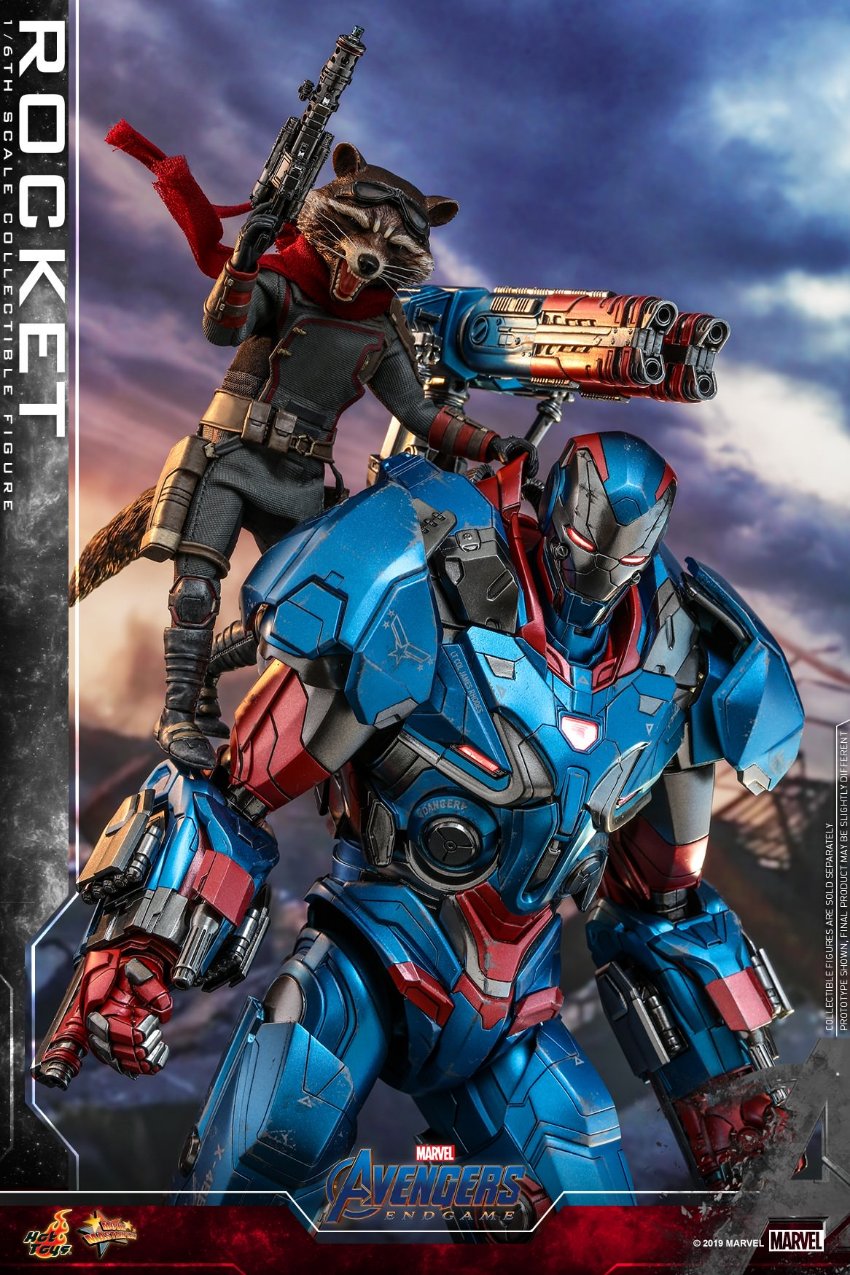 Rocket Hot Toys sixth scale figure