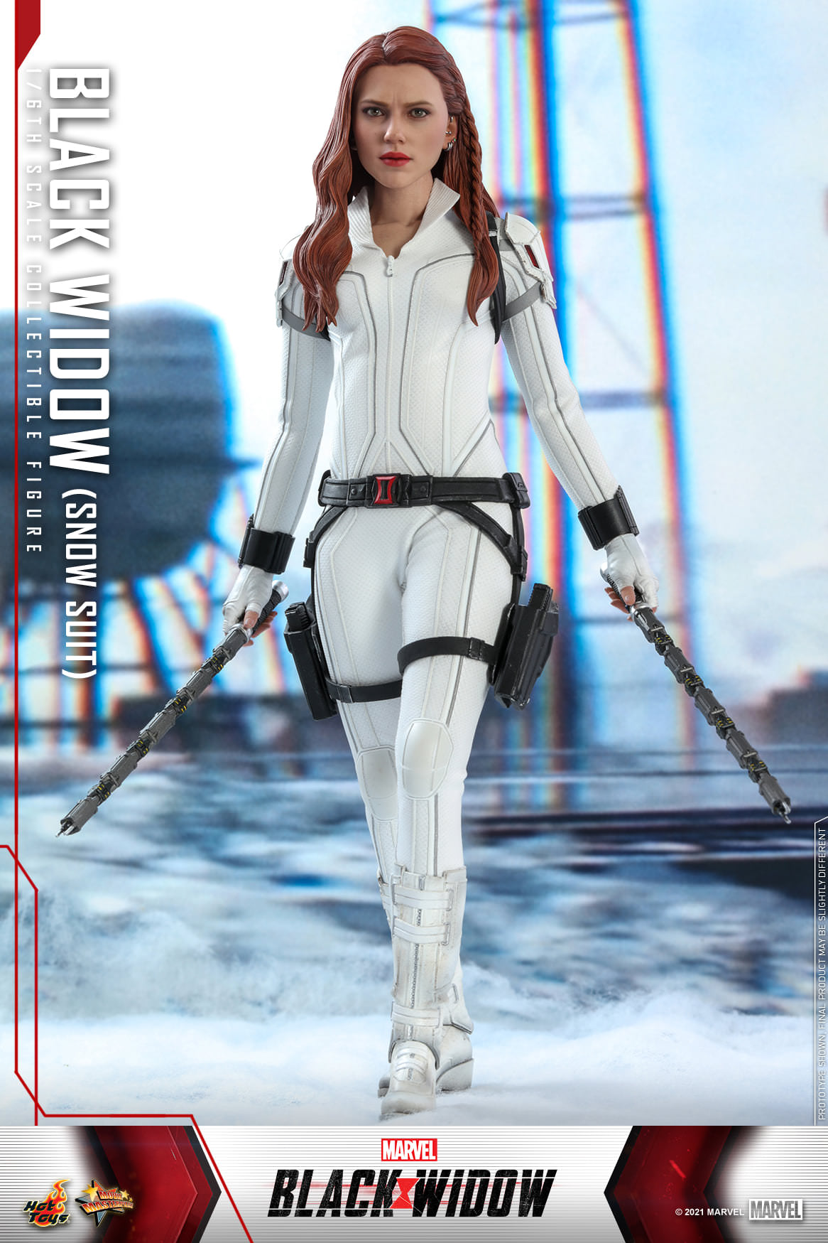 Black Widow Snow Suit Hot Toys sixth scale figure
