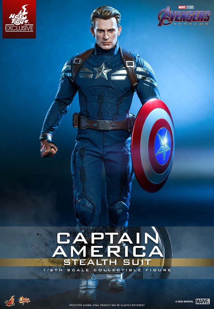 Captain America (Stealth Suit) Hot Toys sixth scale figure