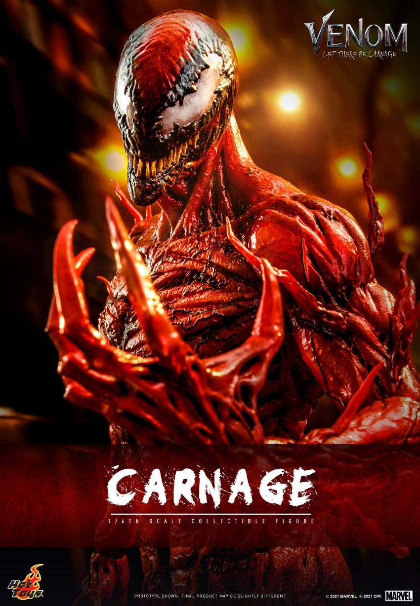 Carnage Hot Toys sixth scale figure