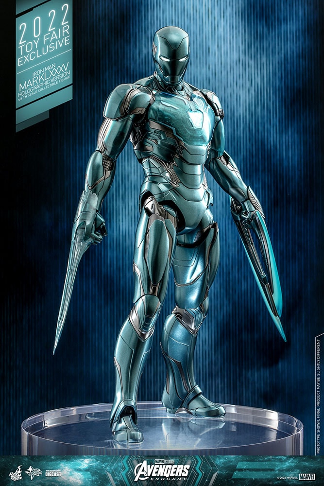 Iron Man Mark LXXXV Holographic Hot Toys sixth scale figure