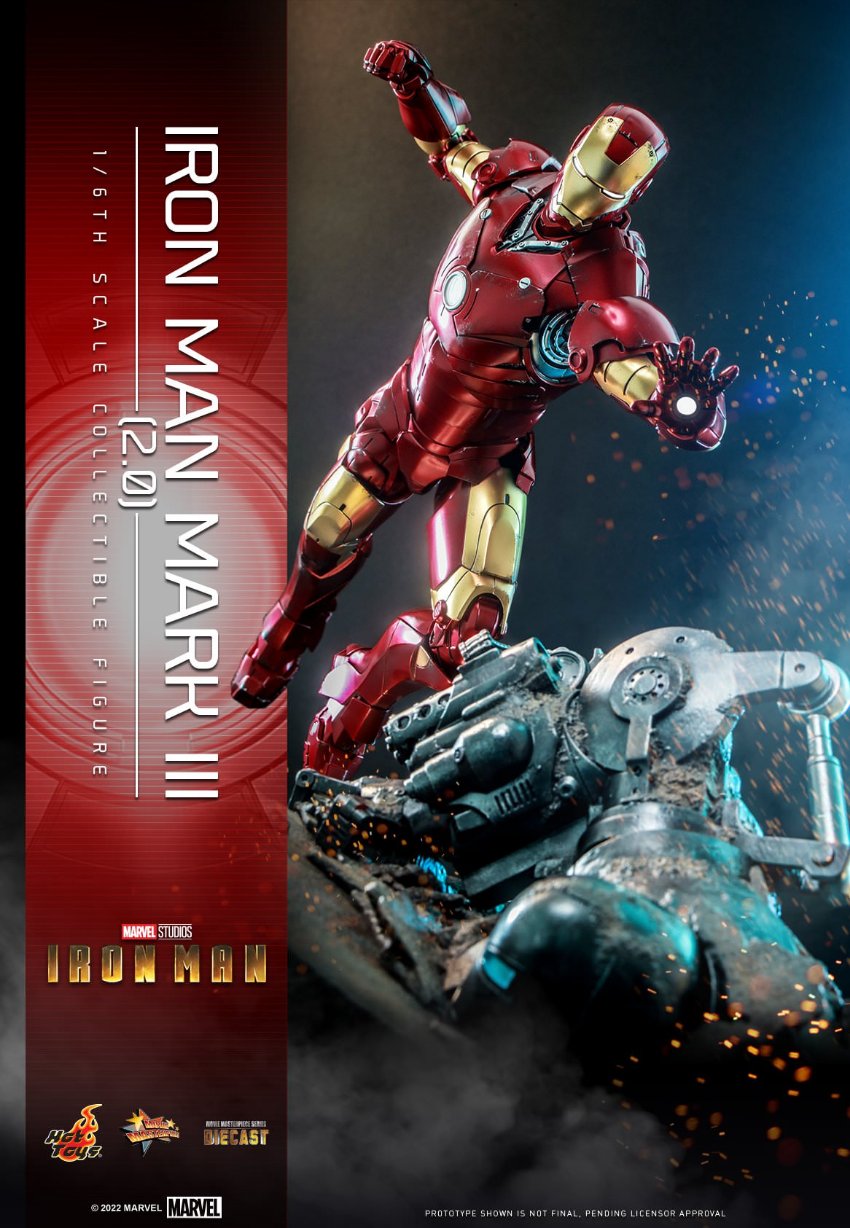 Iron Man Mark III 2.0 Hot Toys sixth scale figure