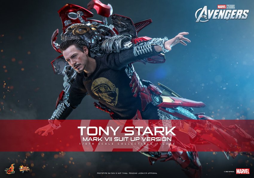 Tony Stark (Mark VII Suit-Up Version) (Special Edition) Hot Toys sixth scale figure