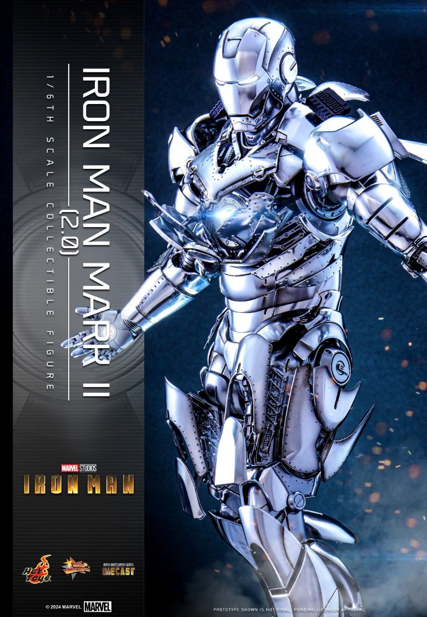 Iron Man Mark II (2.0) Hot Toys sixth scale figure