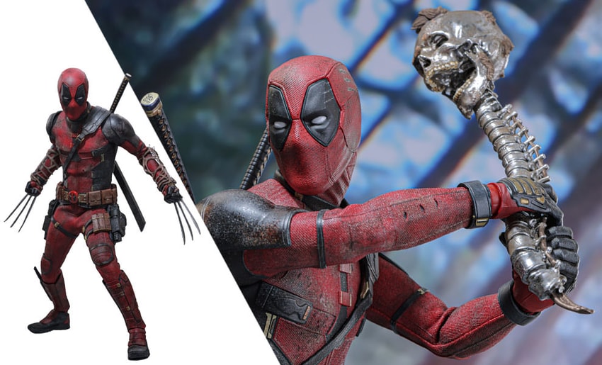 Deadpool (Battling Version) Hot Toys sixth scale figure