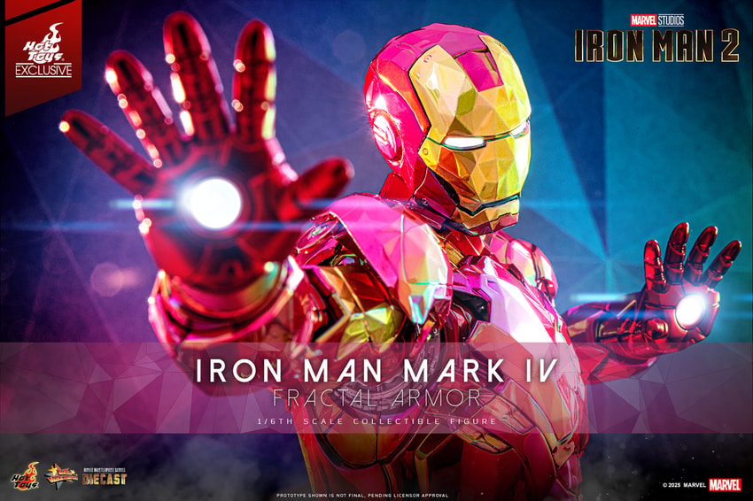 Iron Man Mark IV (Fractal Armor) Hot Toys sixth scale figure