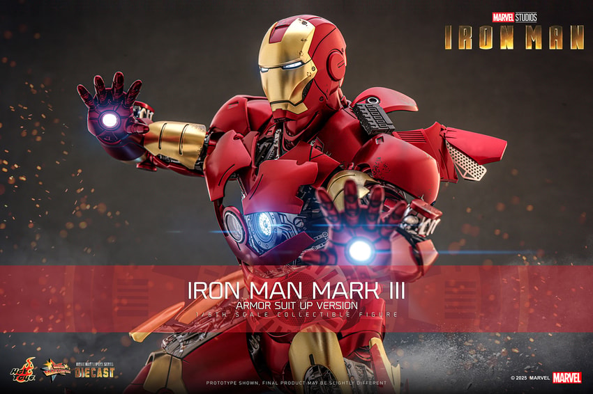 Iron Man Mark III (Armor Suit Up Version) (Special Edition) Hot Toys sixth scale figure