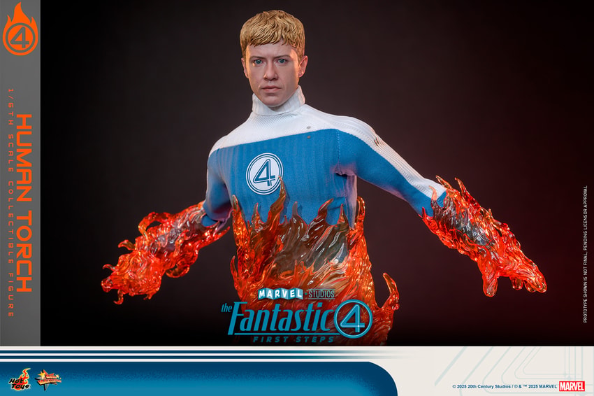 Human Torch (Special Edition) Hot Toys sixth scale figure