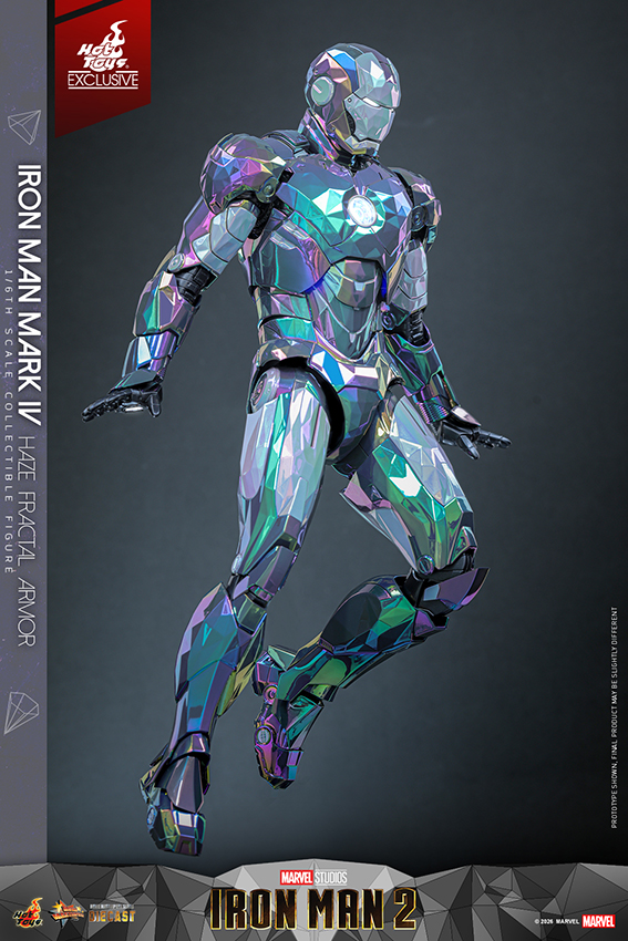 Iron Man Mark IV (Haze Fractal Armor) Hot Toys sixth scale figure