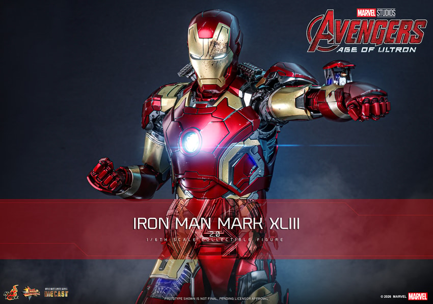 Iron Man Mark XLIII (2.0) Hot Toys sixth scale figure