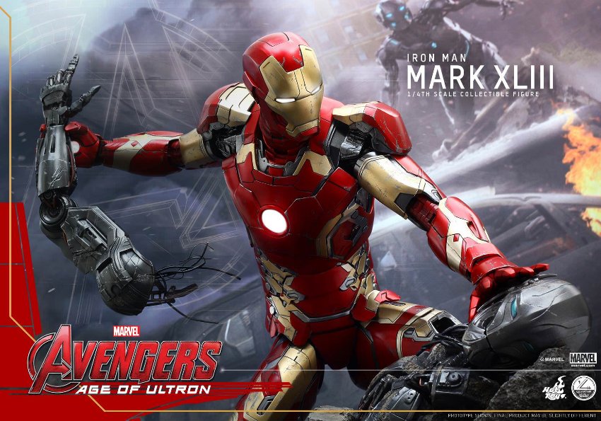 Iron Man Mark XLIII Hot Toys sixth scale figure