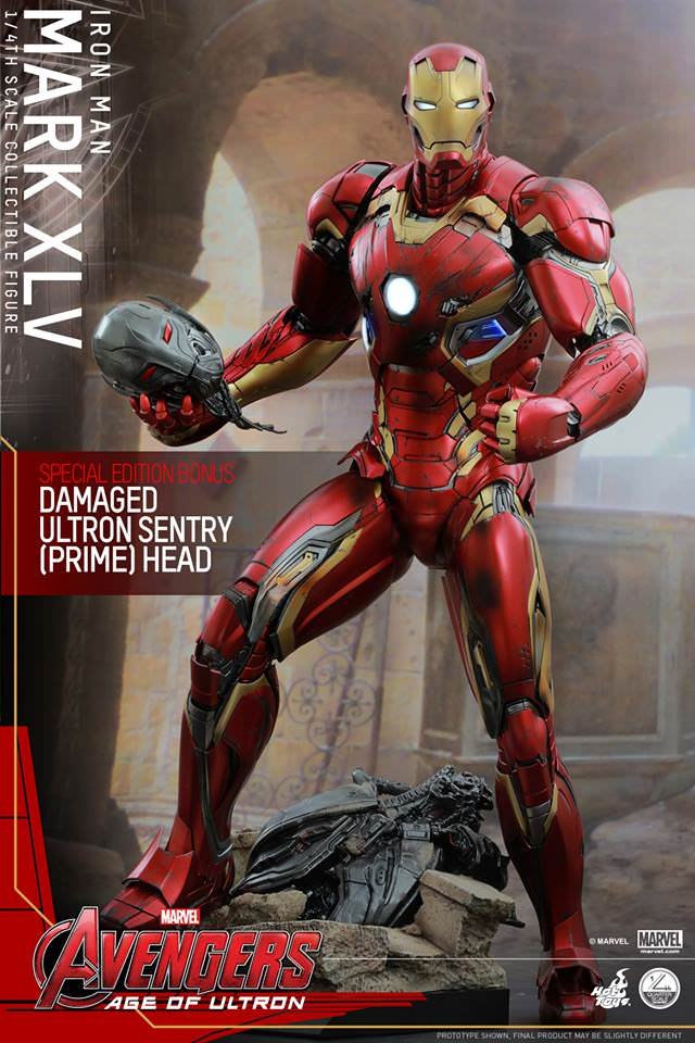 Iron Man Mark XLV Hot Toys sixth scale figure