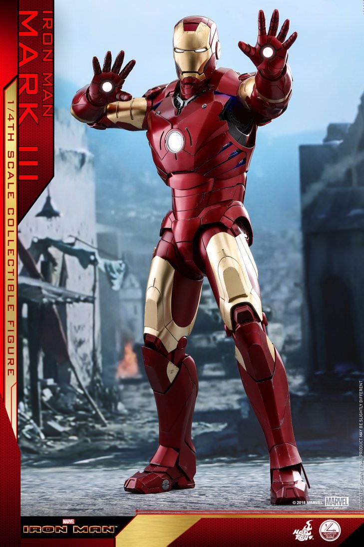 Iron Man Mark III Hot Toys sixth scale figure