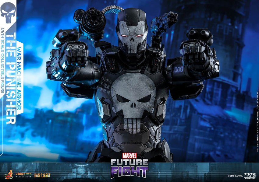 Punisher War Machine Hot Toys sixth scale figure