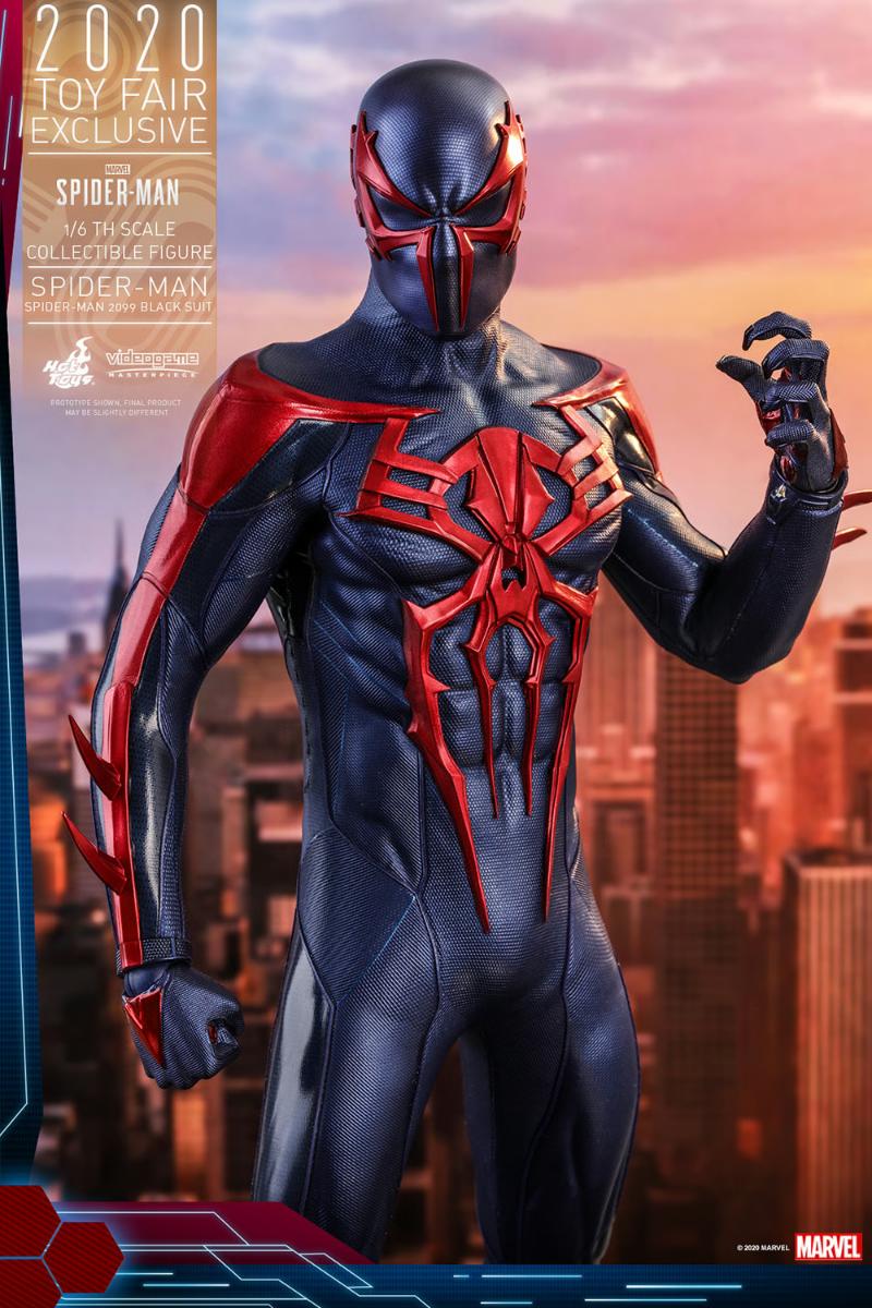 Spider-Man 2099 White Hot Toys sixth scale figure