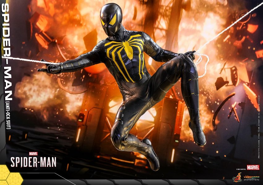 Spider-Man Anti-Ock Suit Hot Toys sixth scale figure
