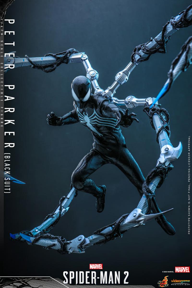 Peter Parker (Black Suit) Hot Toys sixth scale figure