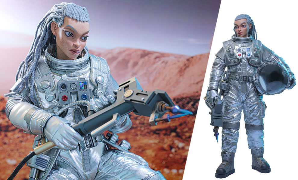 Space Worker Baby (Brothersfree 25th Silver Galaxy Version) Hot Toys sixth scale figure
