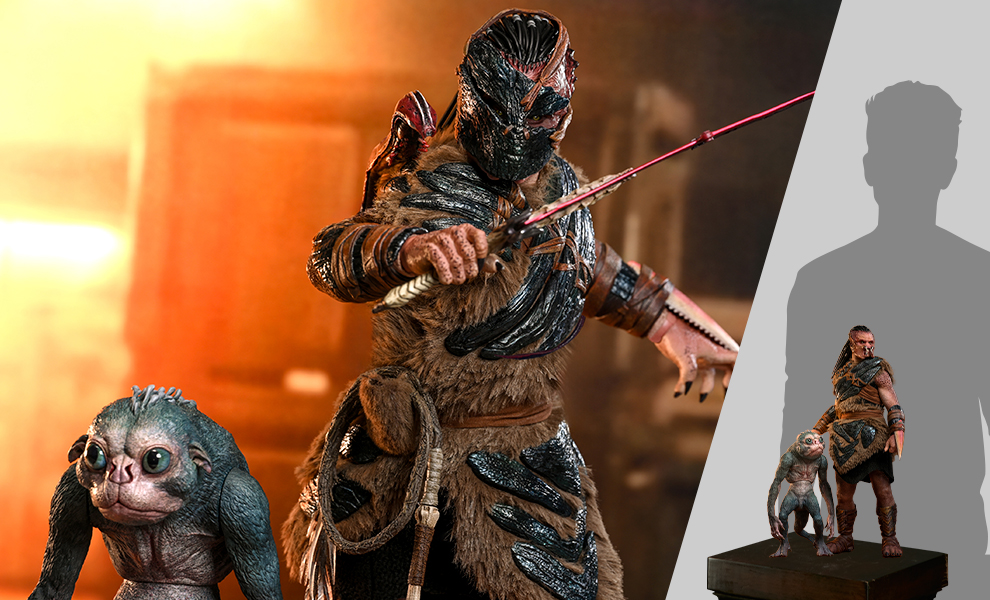 Dek (Bone Bison Armor) and Bud Hot Toys sixth scale figure