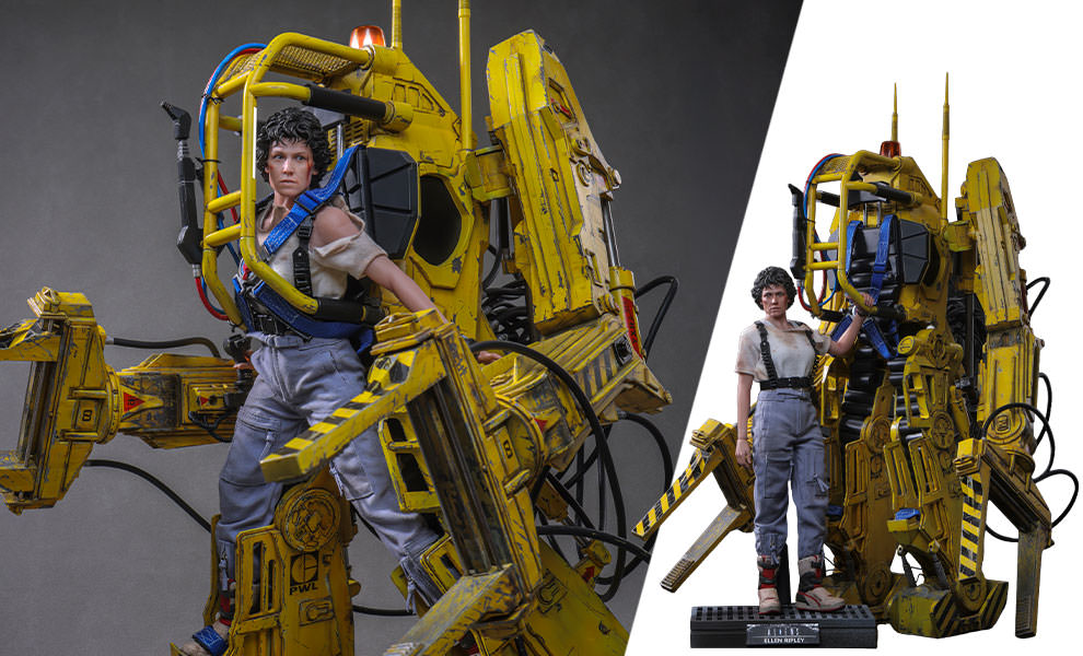 Ellen Ripley and Power Loader Hot Toys sixth scale figure