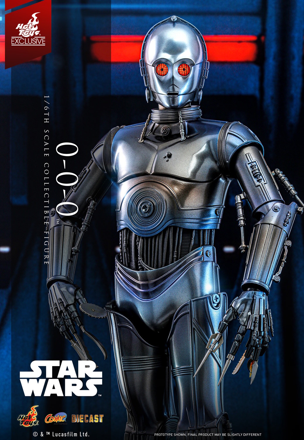 0-0-0 Hot Toys sixth scale figure