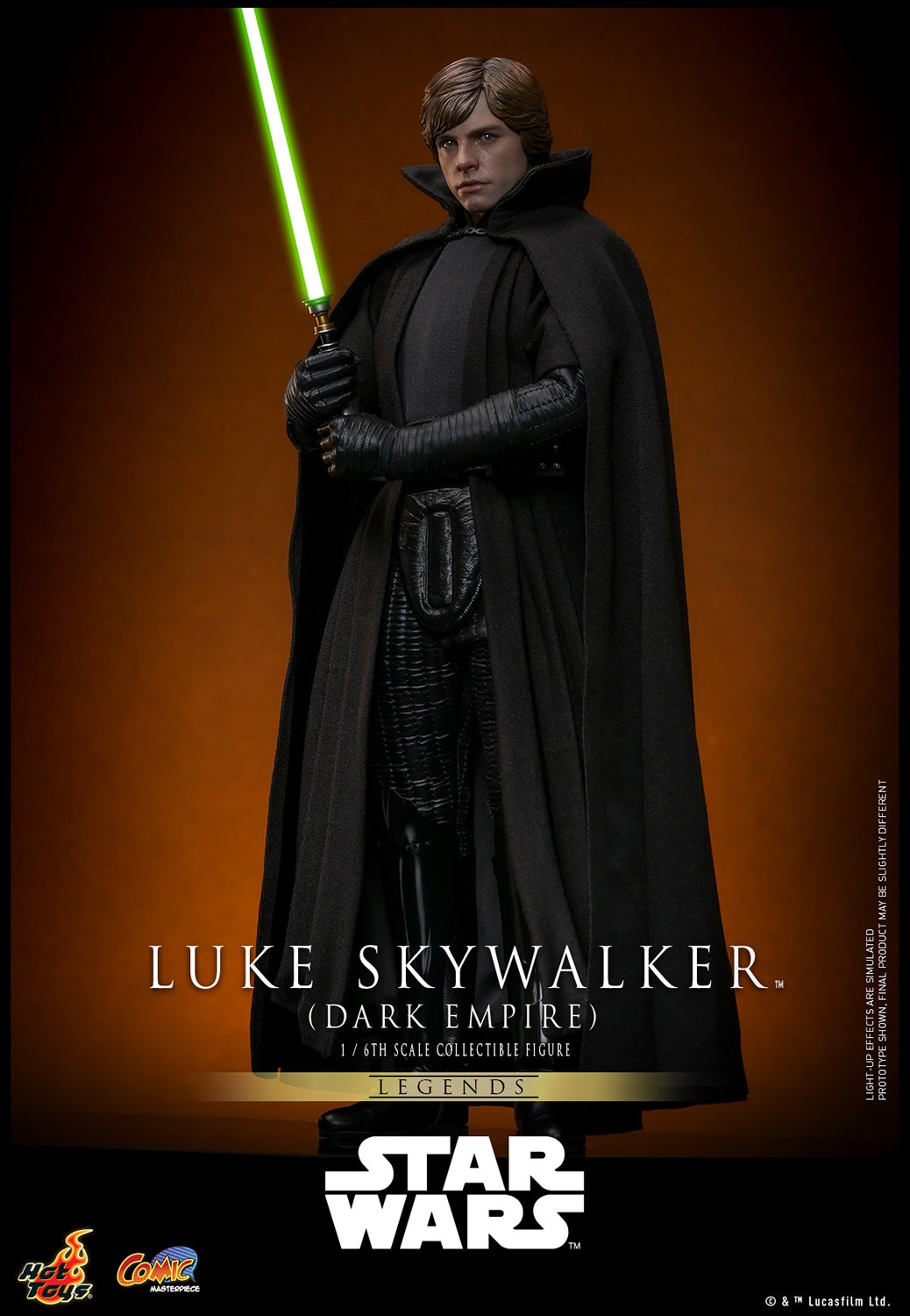 Luke Skywalker (Dark Empire) Hot Toys sixth scale figure