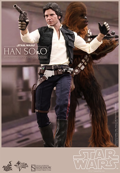 Han Solo & Chewbacca Hot Toys sixth scale figure