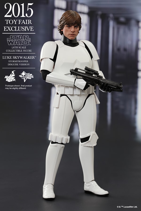 Luke Skywalker (Stormtrooper Disguise) Hot Toys sixth scale figure
