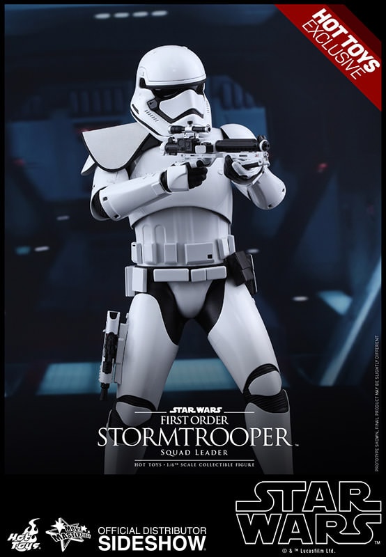 First Order Stormtrooper Squad Leader Hot Toys sixth scale figure