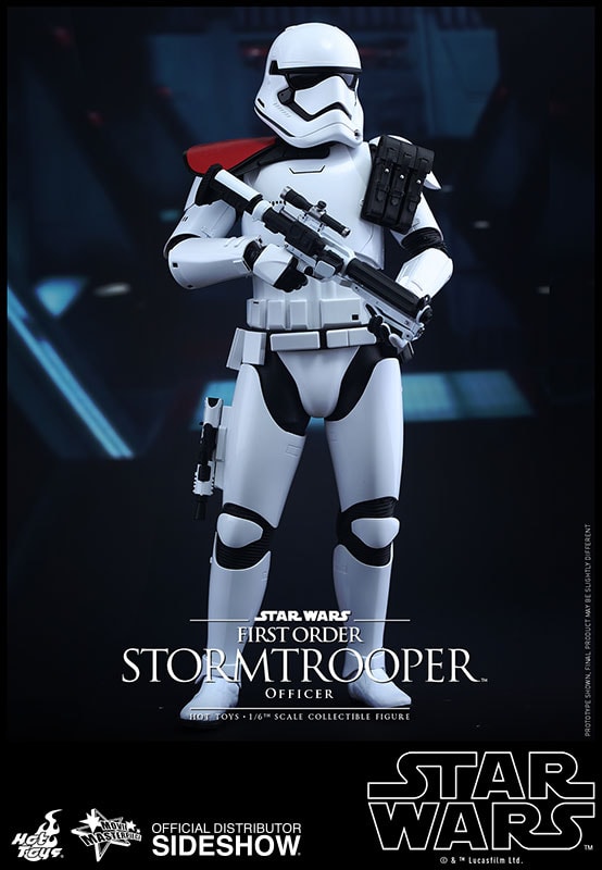 First Order Stormtrooper Officer Hot Toys sixth scale figure