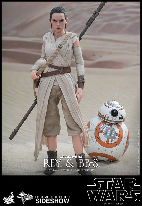 Rey and BB8 Hot Toys sixth scale figure