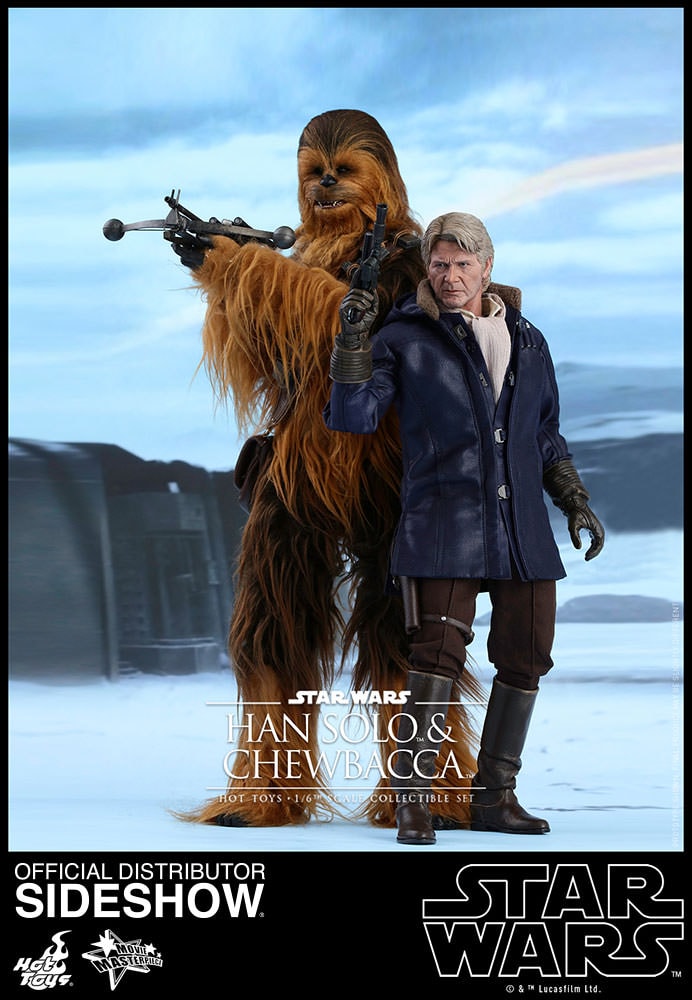 Han Solo & Chewbacca Hot Toys sixth scale figure