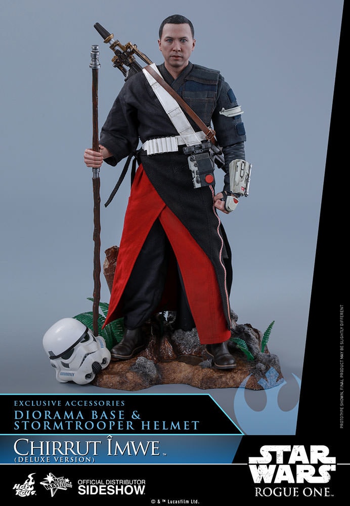 Chirrut Imwe Deluxe Hot Toys sixth scale figure