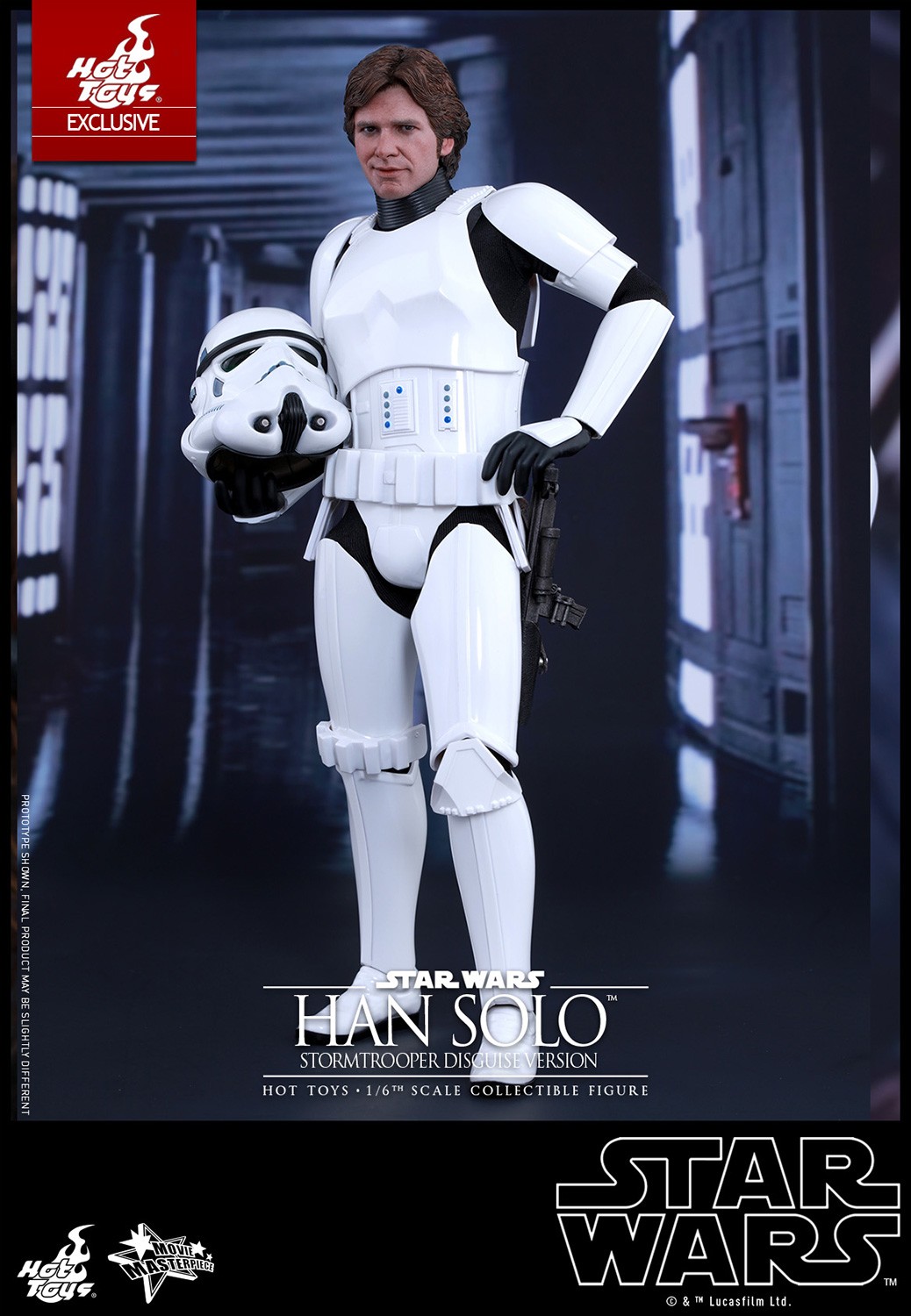 Han Solo Stormtrooper Disguise Hot Toys sixth scale figure