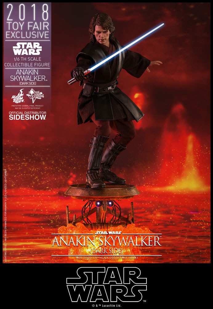 Anakin Skywalker (Dark Side) Hot Toys sixth scale figure