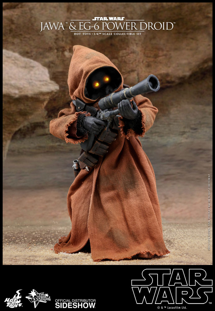 Jawa & EG-6 Power Droid Hot Toys sixth scale figure