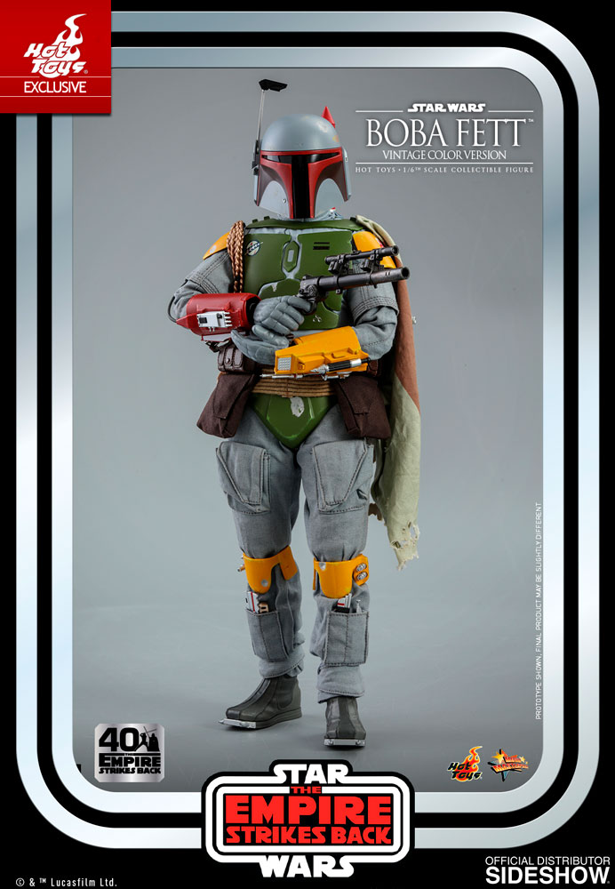 Boba Fett (Vintage Color Version) Hot Toys sixth scale figure