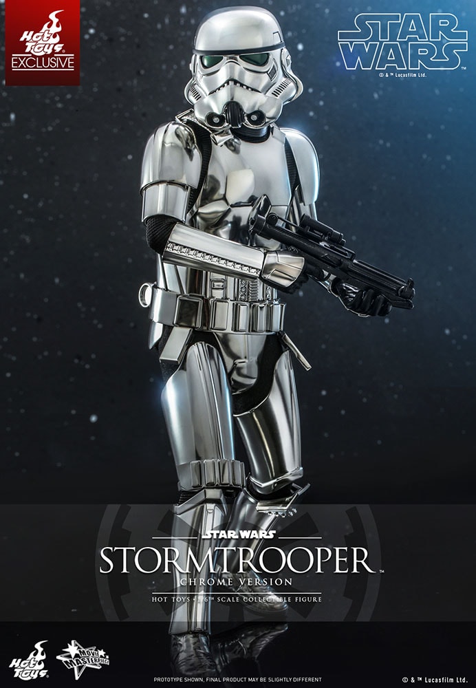 Stormtrooper (Chrome Version) Hot Toys sixth scale figure