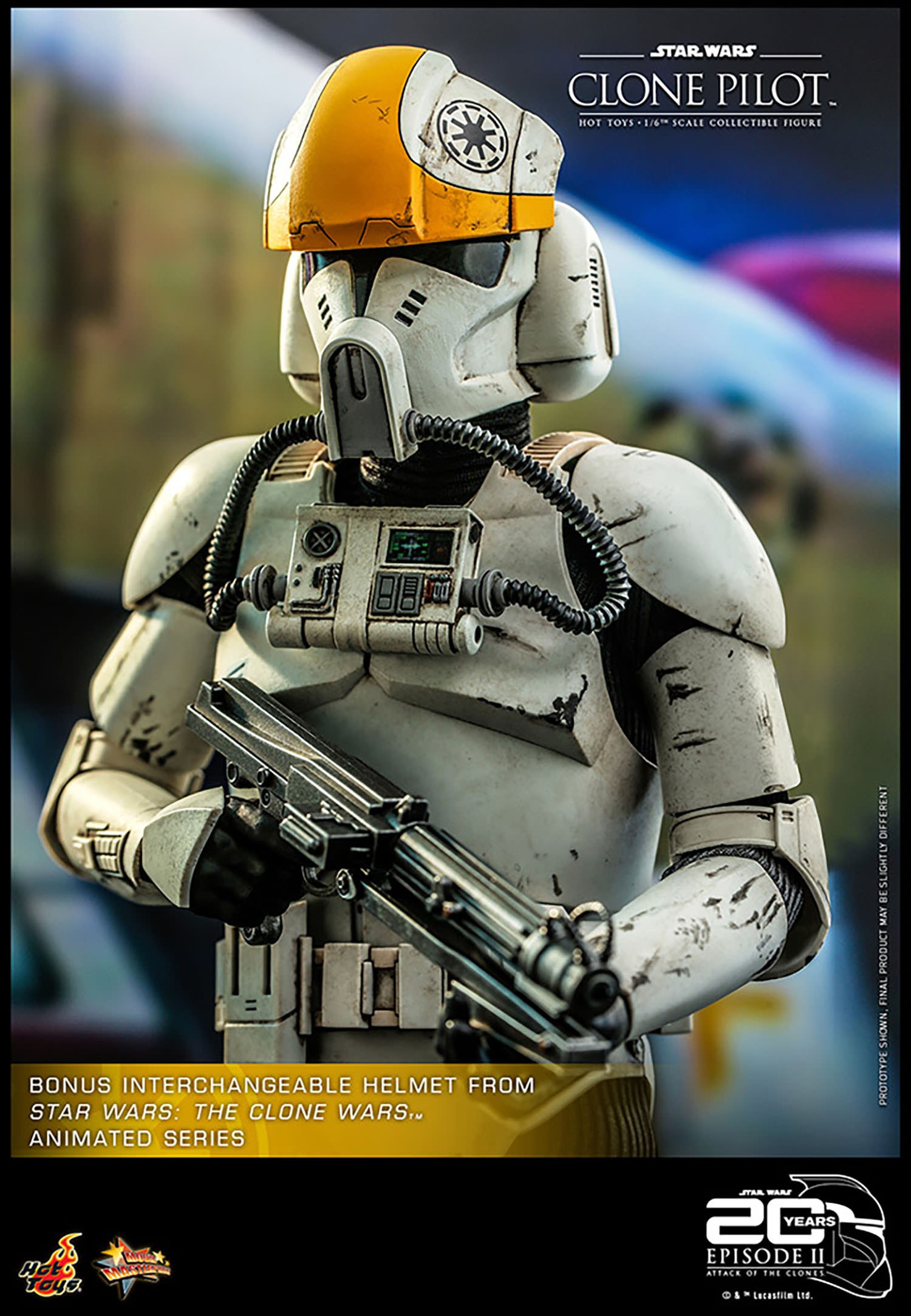 Clone Pilot Hot Toys sixth scale figure