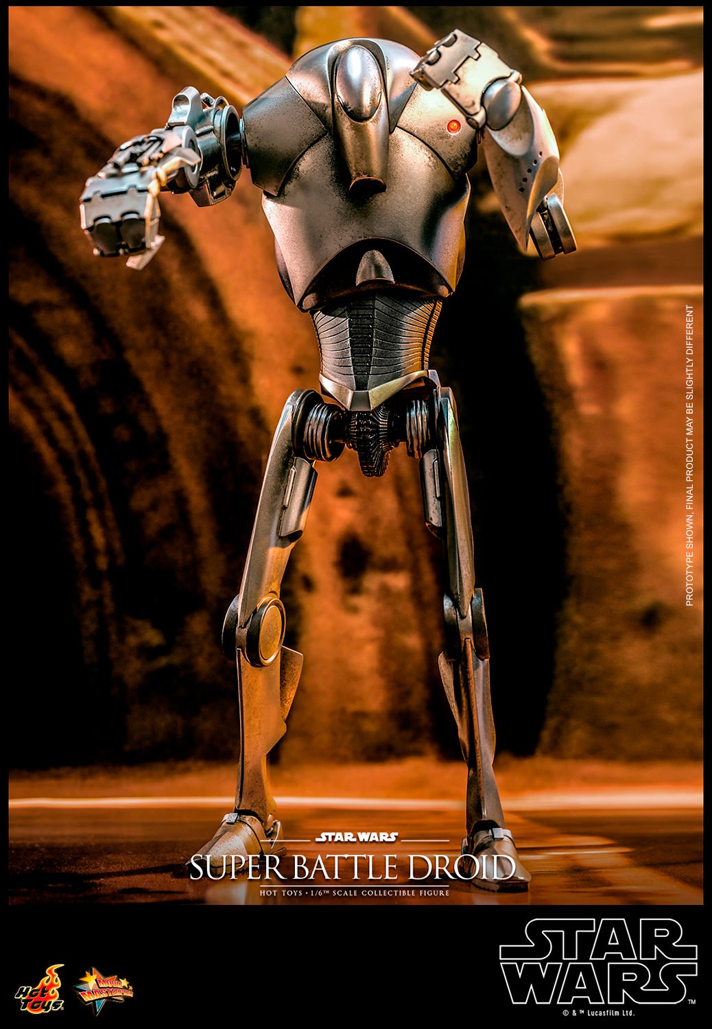 Super Battle Droid Hot Toys sixth scale figure