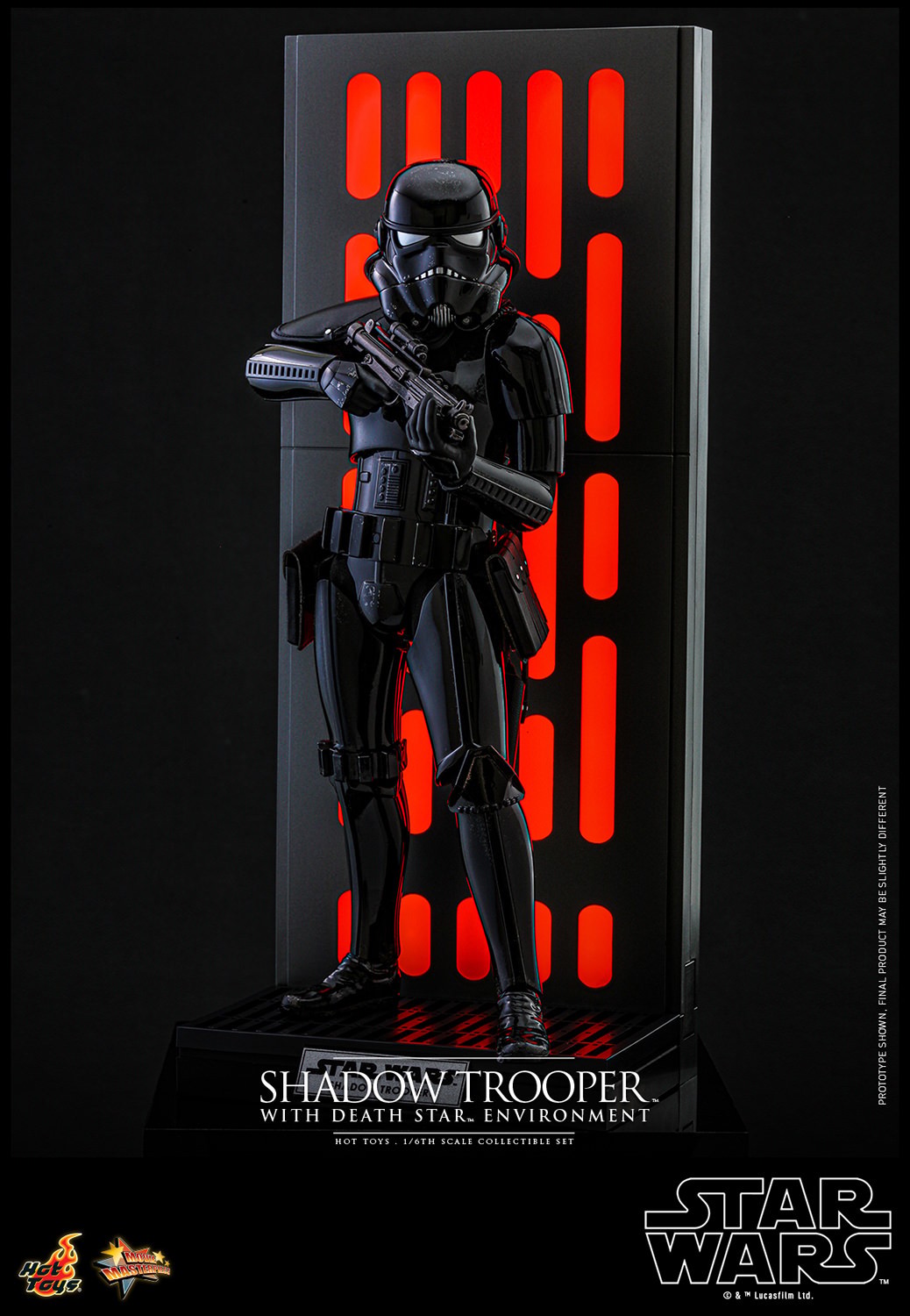 Shadow Trooper with Death Star Environment Hot Toys sixth scale figure