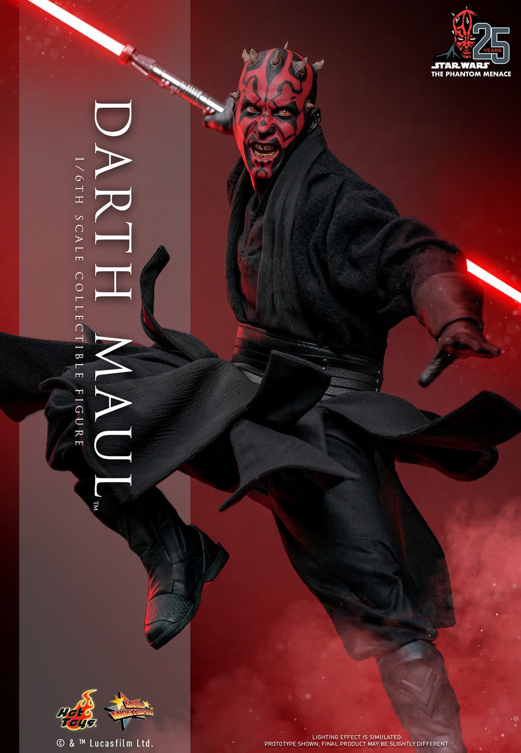Darth Maul 2.0 Hot Toys sixth scale figure