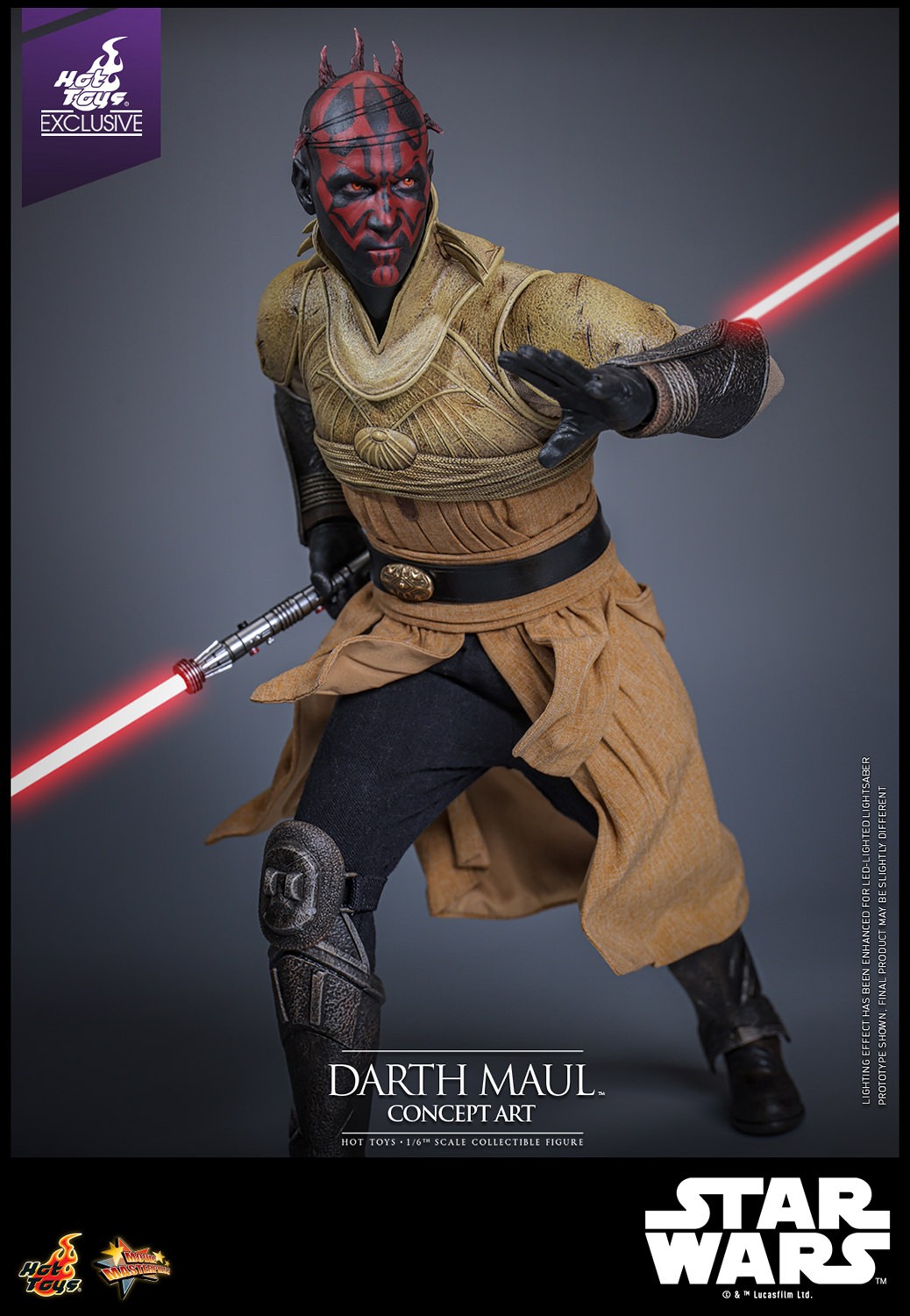 Darth Maul (Concept Art) Hot Toys sixth scale figure