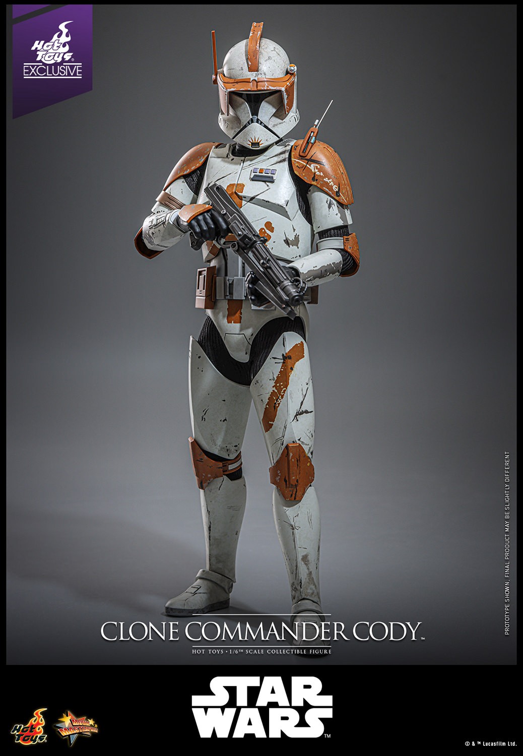 Clone Commander Cody Hot Toys sixth scale figure