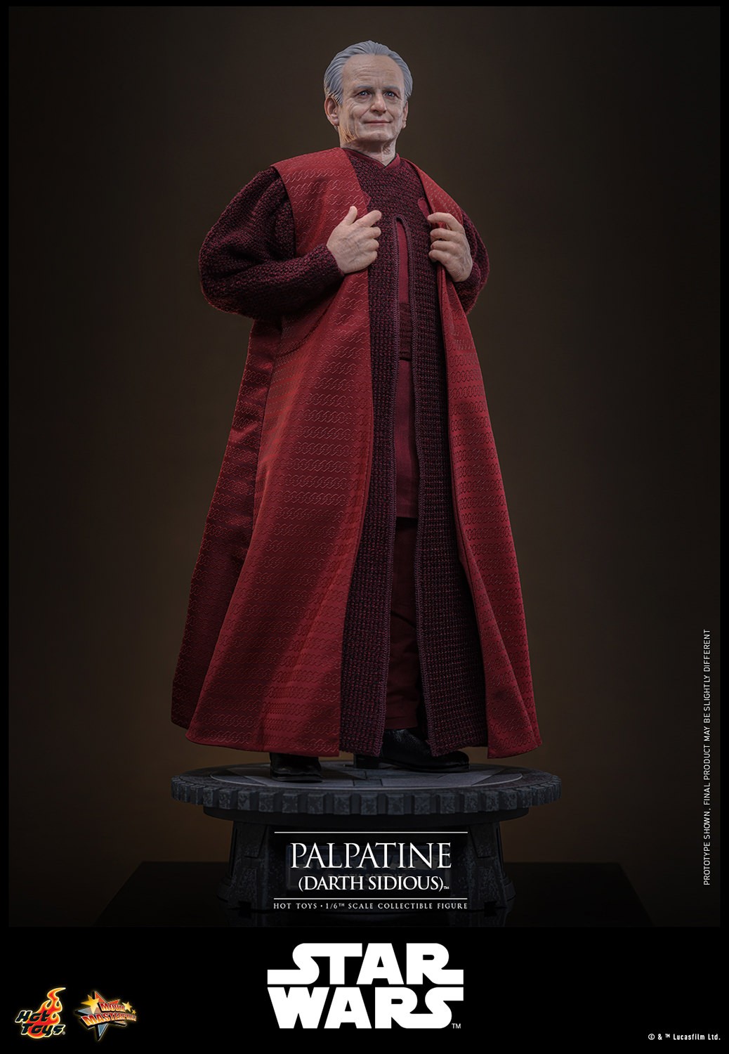Palpatine (Darth Sidious) Hot Toys sixth scale figure