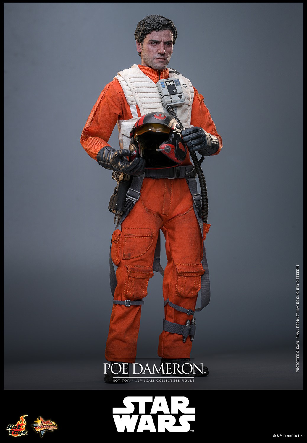 Poe Dameron Hot Toys sixth scale figure