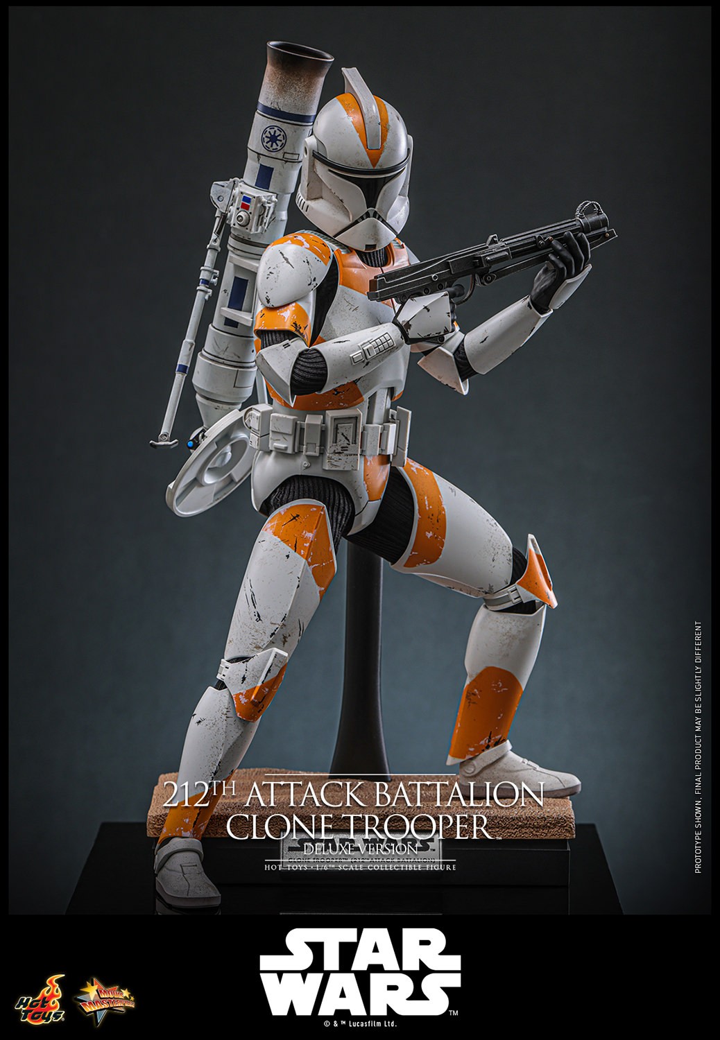 212th Attack Battalion Clone Trooper (Deluxe) Hot Toys sixth scale figure